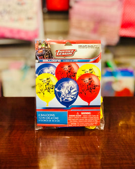 Party Justic League Balloon 6p AM111585