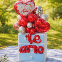 Balloon Set 28pc Blk & Gold fts20086