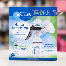 Dr Brown Manual Breast Pump W/Silicone BF102