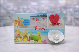 Souvenir Fridge Magnet Pearl in Oyster fts23828