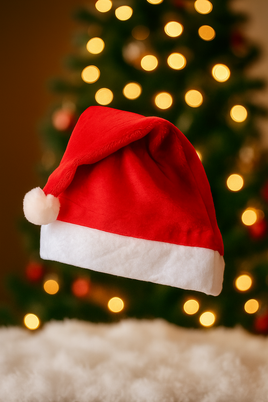 Christmas Santa hat plain fts15668