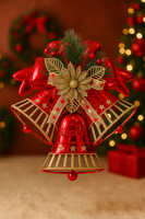 Christmas wall 3 bells fts15659