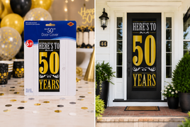 Door Cover- 50th Birthday BPS59633