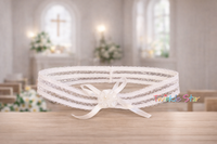 White Christening Formal w/Tutu SLH9-12