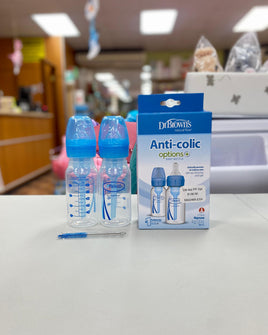 DB 4oz PP Opt Bottle 2pk Blue sb42405