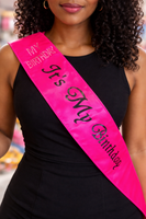 Party Sash It's my Birthday FTS19373