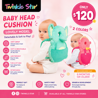 Baby Head Cushion Backpack fts40246
