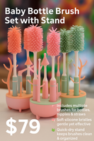 Silicone Bottle Brush set fts40001
