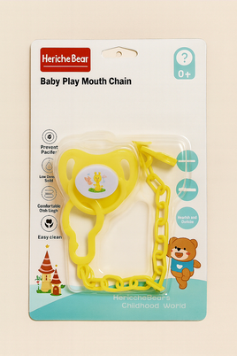 Pacifier w/chain & clip fts40017