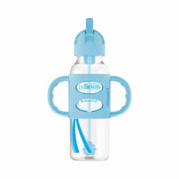 Dr Brown 8oz Narrow Sippy w/handles sb81071