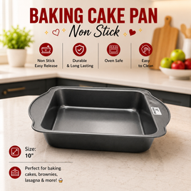Cake baking Pan 10" Square fts28198