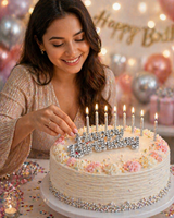 H/Birthday Topper/24 Candle FTS19952