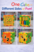 Play n Learn Cube Clock fts17517