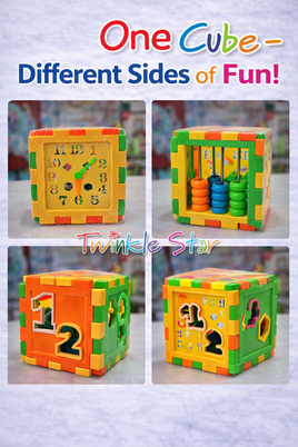 Play n Learn Cube Clock fts17517