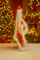 Christmas garland white tips fts15666