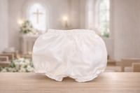 White Christening w/Thread Rib SLL18-24