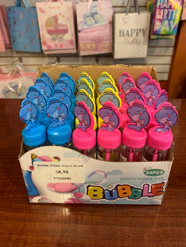 Bubble Whale w/eyes closed FTS32583