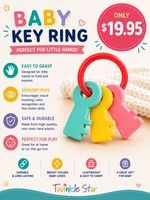 Teething Rings 4 Keys FTS32177