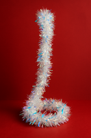 Christmas garland iridescent fts15667