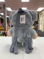 Plush Teddy Backpack 14"