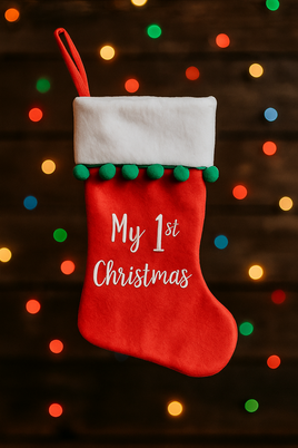 My 1st Christmas Stockings 50118