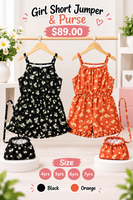Girl Short Jumper & Purse fts40501