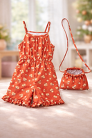 Girl Short Jumper & Purse fts40501