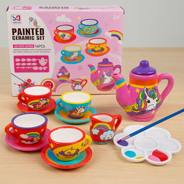 Toy Painted Ceramic Set Ftoy2023036