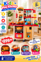 Kitchen w/steam Red FTS17943