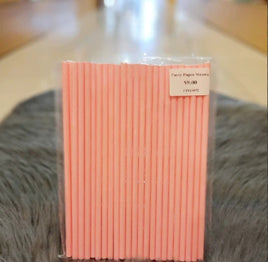 Party Paper Straws 25pc FTS19872