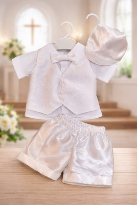 White Christening Boy SLBS6-12