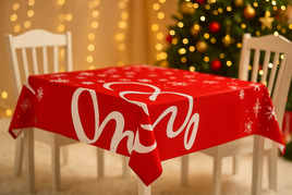 Christmas tablecloth 55*71 fts15688