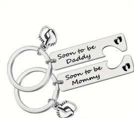 Keychain Soon To be Mom/Dad