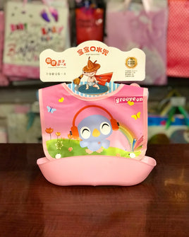 Baby Silicone Bib w/Catcher FTS32266