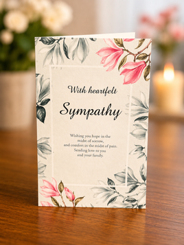 Greeting Card Sympathy ace407