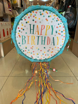 Pinata-Happy Birthday-Round