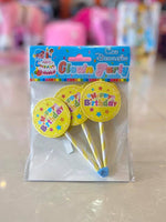 Party Cake Top Deco HBday fts19675