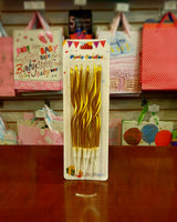 Party Candle Tall Swirl Design FTS19684