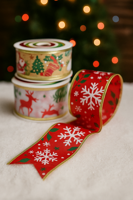 Christmas ribbon 1.5"fts15277