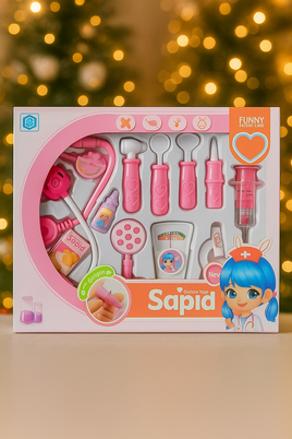 Toy Doctor Set Pink Ftoy2021132