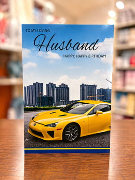 Greeting Card Birthday Husband ace318