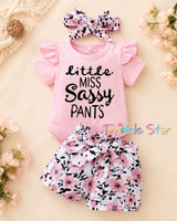 Onesie Pants & Head tie fts40559