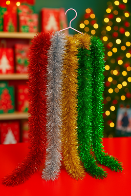 Christmas garland 4 colors fts15665