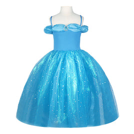 Dress Up Cinderella Blue Outfi