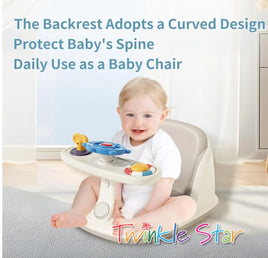 Bath Seat w/Temp gauge & toys fts40389