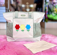 Diaper Bag w/Mesh/Applique FTS32011
