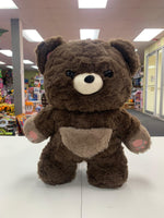 Plush Teddy Backpack 14"