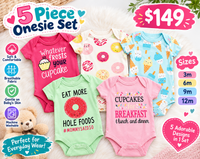 Onesies 5pc Set fts40592