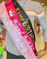 Sash-Happy Bday TSLBS