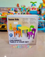 Table & Chair 5pc Plastic Colo